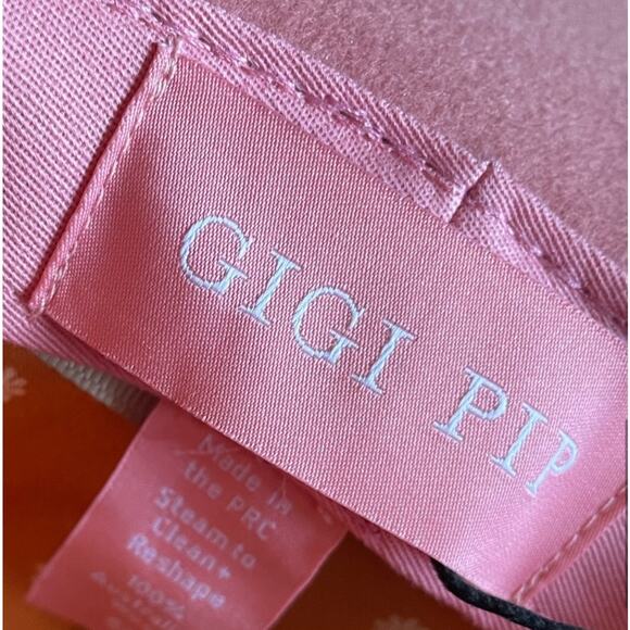 Gigi Pip Dakota Dae Triangle Crown Hat | Pink | XL 61 | NWT main image 15